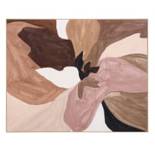 Blossom Drift Natural Veneer Framed Print color Natural