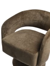 Notiva Accent Chair Muse Chocolate color Muse Chocolate