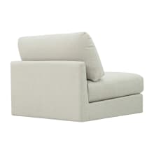 Finley Toorak Pearl Armless Sofa Chair Module color Toorak Pearl