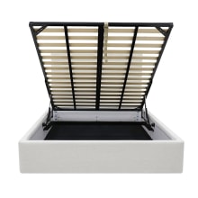 Havana Gas Lift Bed California Ivory color California Ivory