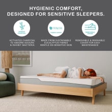 Dreamsuite Flex Charcoal Bamboo Memory Foam Mattress Double 