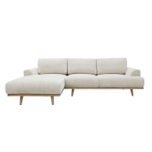 Dane Avon Mineral Chaise Sofa - 3 Seater color Avon Mineral