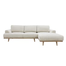 Dane Avon Mineral Chaise Sofa - 3 Seater color Avon Mineral