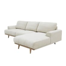 Dane Avon Mineral Chaise Sofa - 3 Seater color Avon Mineral