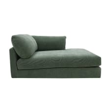 Finley Tribute Dark Jade Right Arm Facing Chaise Module color Tribute Dark Jade