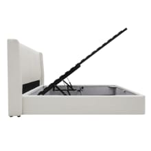 Wing Gas Lift Bed California Ivory color California Ivory