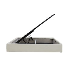 Leo Gas Lift Bed California Ivory color California Ivory