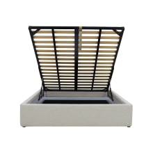 Leo Gas Lift Bed California Ivory color California Ivory