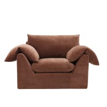 Ludlow Muse Rust Armchair color Muse Rust