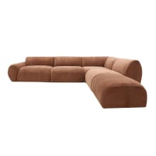 Malmo Muse Rust Sofa - 5 Seater RAF Terminal color Muse Rust