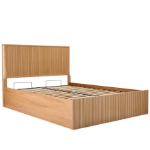 Keenan Gas Lift Bed Messmate color Natural
