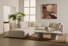 Athens Coffee Table White Jade Marble color 68194202