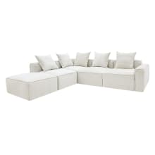 Riley Apt Muse Flax Sofa - 5 Seater LAF Terminal color Muse Flax