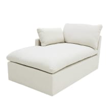 Retreat Toorak Pearl Chaise Left Arm Facing Sofa Module color Toorak Pearl