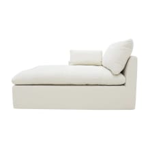 Retreat Toorak Pearl Chaise Left Arm Facing Sofa Module color Toorak Pearl