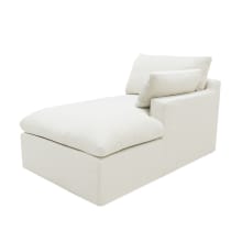 Retreat Toorak Pearl Chaise Right Arm Facing Sofa Module color Toorak Pearl