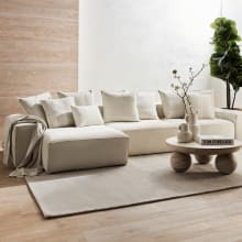 Riley Muse Flax Module Chaise color Muse Flax