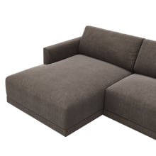 Haven Muse Mink Chaise Sofa - 3 Seater color Muse Mink