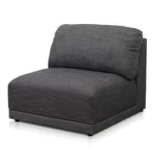 Amelia Modular Sofa Isla Warm Charcoal - 4 Piece color Warm Charcoal