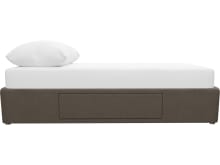 Zenith Kids 1 Storage Drawer Bed Base Muse Mink color Muse Mink