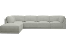 Emily Modular Sofa Toorak Pebble - 6 Piece color Toorak Pebble
