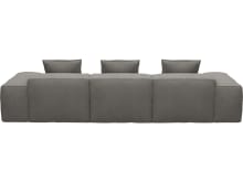 Riley Isla Soft Grey Modular Sofa - 3 Seater Chaise color Isla Soft Grey