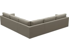 Haven Plaza Natural Modular Sofa - 7 Seater color Plaza Natural