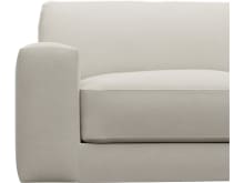 Monica Toorak Pearl Left Arm Facing Chair Module color Toorak Pearl