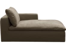 Cloud Deep Chaise Right Module Tribute Walnut color Tribute Walnut
