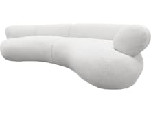 Colette Noa Fog Sofa - 3 Seater color Noa Fog