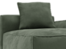 Riley Apt Muse Forest Chaise Right Arm Facing Sofa Module color Muse Forest