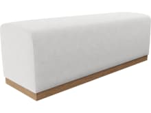 Havana Bed End Noa Fog color Noa Fog