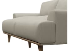 Dane Plaza Natural Sofa - 2 Seater color Plaza Natural