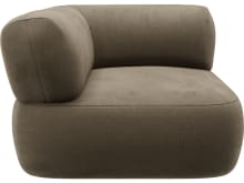 Beckett Tribute Walnut Sofa Module Corner color Tribute Walnut