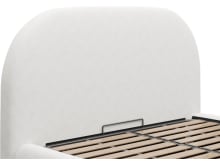 Capri Gas Lift Bed Noa Fog color Noa Fog