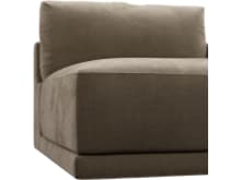 Haven Tribute Walnut Right Arm Facing Chair Sofa Module color Tribute Walnut