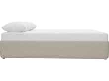 Leo Bed Base Isla Sea Pearl color Isla Sea Pearl