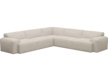 Copenhagen Santa Fe Sand Sofa - 5 Seater Corner Sofa color Santa Fe Sand