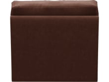 Monica Muse Rust Armless Sofa Chair Module color Muse Rust