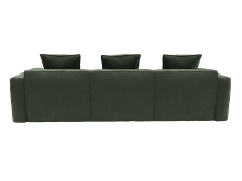 Riley Apt Muse Forest Sofa - 3 Seater color Muse Forest