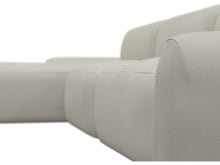 Beckett California Ivory Chaise Sofa - 3 Seater color California Ivory