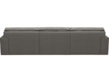 Monica Isla Soft Grey Chaise Sofa - 3 Seater color Isla Soft Grey