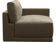Haven Tribute Walnut Right Arm Facing Chair Sofa Module color Tribute Walnut