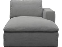 Cloud Deep Chaise Right Module Maya Flint color Maya Flint