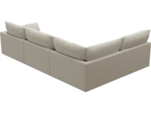 Willow Muse Flax Corner Sofa - 4 Seater LAF Terminal color Muse Flax