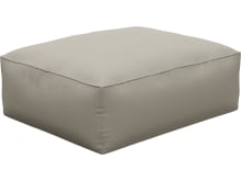 Riley Plaza Natural Modular Big Ottoman color Plaza Natural