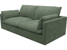 Willow Tribute Dark Jade Modular Sofa - 2 Seater color Tribute Dark Jade