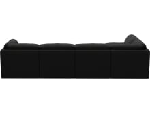 Emily Modular Sofa California Charcoal - 6 Piece color California Charcoal