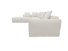 Riley Apt Tribute Ice Sofa - 6 Seater LAF Terminal color Tribute Ice
