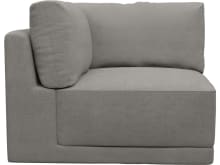 Haven Isla Soft Grey Corner Sofa Chair Module color Isla Soft Grey